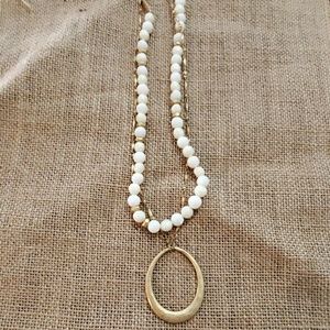 Stella and dot natia layer necklace